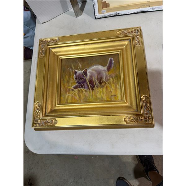 Cat oil on canvas
