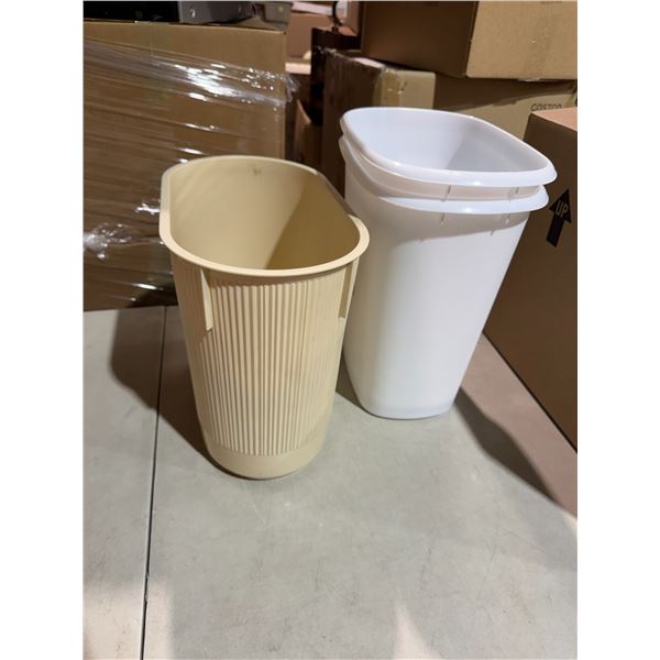 Garbage cans