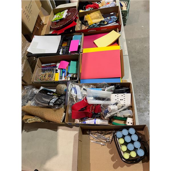 Stationary reading glasses, and other household items