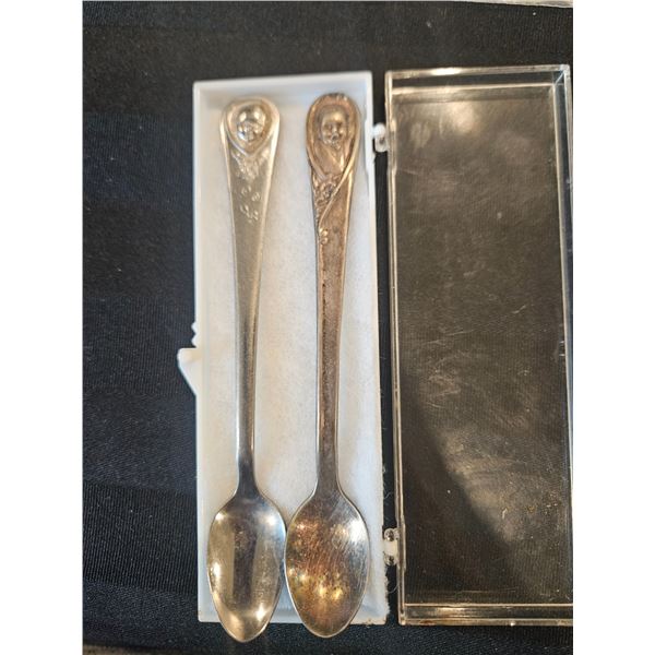 2 Vintage 'Gerber' baby spoon