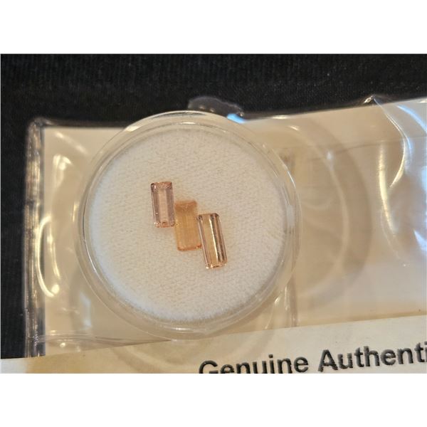 1.70ct (TW)Topaz gemstones