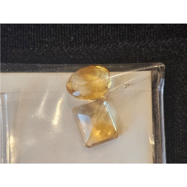 .8ct Lemon Citrine stones