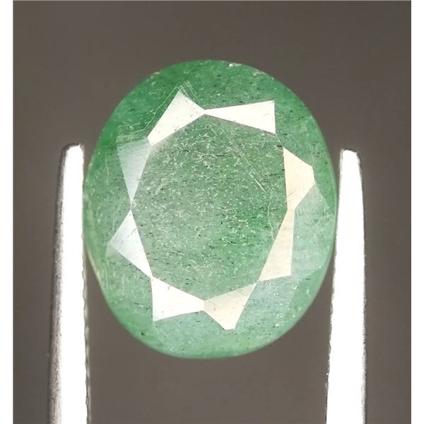 8.6 ct Certified Emerald gemstone ($8,350 Appraisal)
