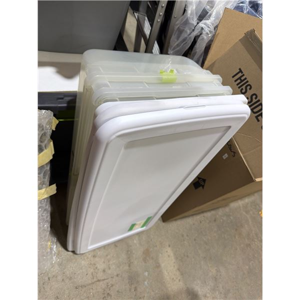 3 bins 3 lids