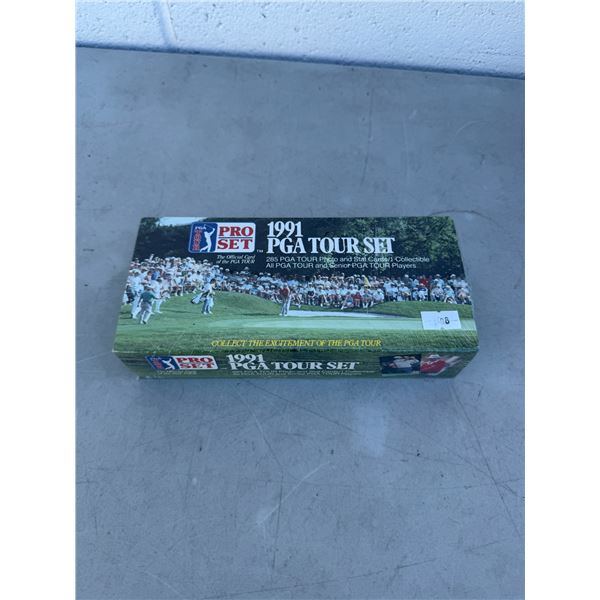 New sealed 1991 PGA Tour set