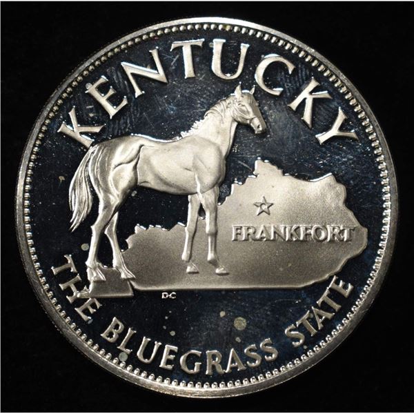 KENTUCKY 1 OZ 92.5 % SILVER ROUND