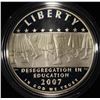 Image 1 : 2007-P $1 COMMEM LITTLE ROCK DESEGREGATION PR