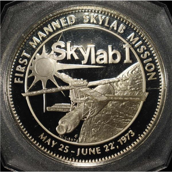 FIRST MANNED SKYLAB MISSION 92.5% SILVER ROUND