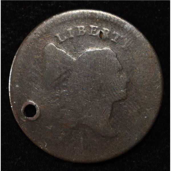 1795 LIBERTY CAP 1/2 CENT AG