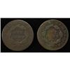 Image 2 : 1827 & 1831 CORONET HEAD LARGE CENTS