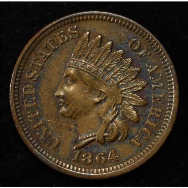 1864 INDIAN CENT VERY CHOICE PROOF RARE