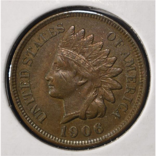 1906 INDIAN CENT CH UNC