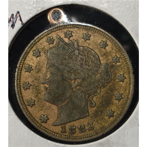1883 LOVE TOKEN NICKEL