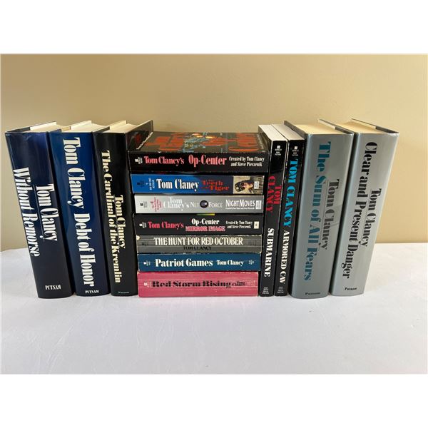 Tom Clancy Book Lot