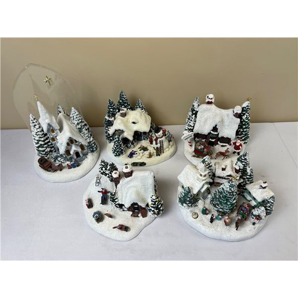 Thomas Kinkade Village Houses