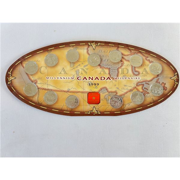 Millennium Canada 1999 Coin Set