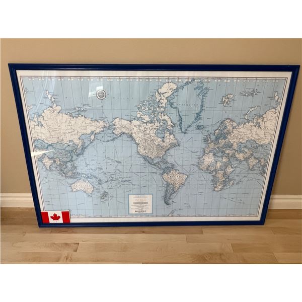 Rand McNally Cosmopolitan Series World Map