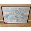 Image 1 : Rand McNally Cosmopolitan Series World Map