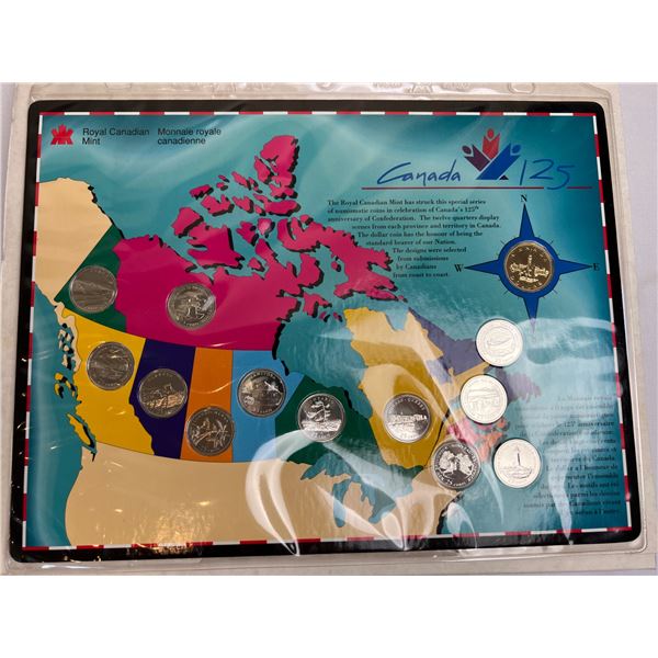 Canada 125 Coin Set