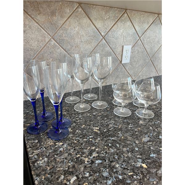Stemware Lot