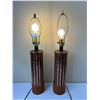Image 1 : Table Lamps with Copper Accents