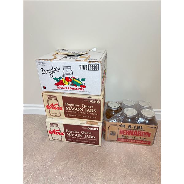 Lot of Canning Jars