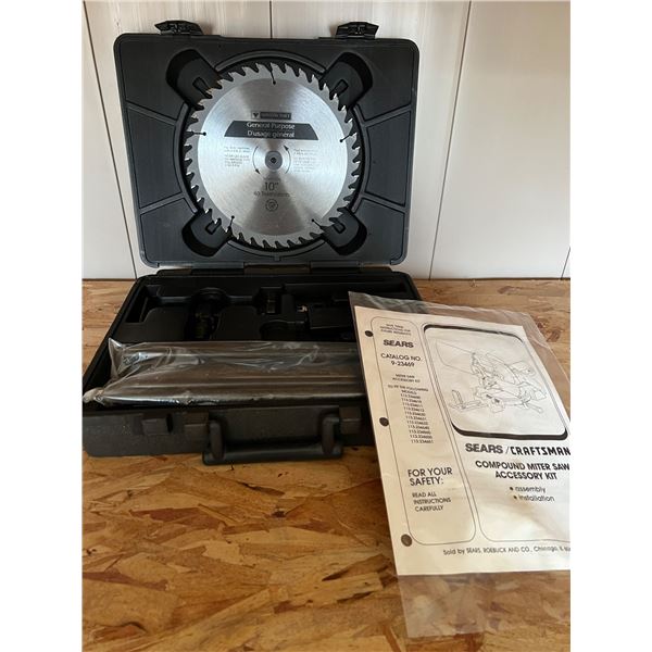 Sears Craftsman Mitre Saw Accessory Kit