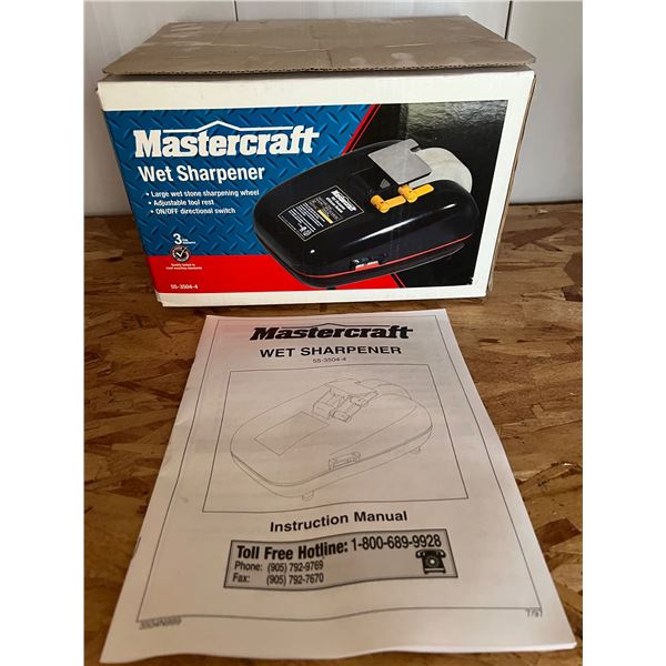 Mastercraft Wet Sharpener
