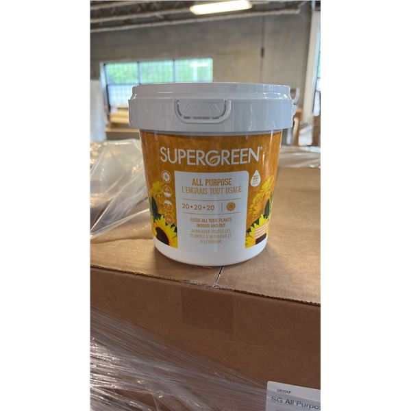 BOX OF 6 2KG SUPERGREEN ALL PURPOSE 20-20-20 NUTRIENTS