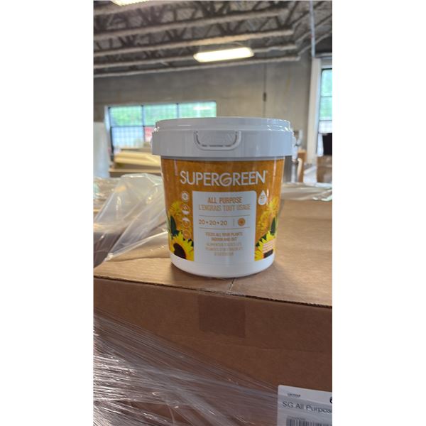 BOX OF 6 2KG SUPERGREEN ALL PURPOSE 20-20-20 NUTRIENTS