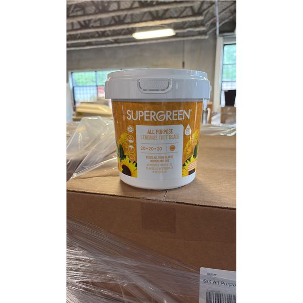 BOX OF 6 2KG SUPERGREEN ALL PURPOSE 20-20-20 NUTRIENTS