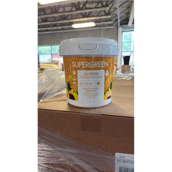 BOX OF 6 2KG SUPERGREEN ALL PURPOSE 20-20-20 NUTRIENTS