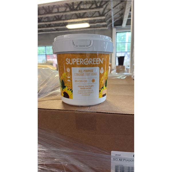 BOX OF 6 2KG SUPERGREEN ALL PURPOSE 20-20-20 NUTRIENTS