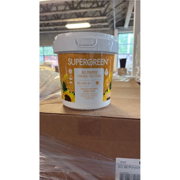 BOX OF 6 2KG SUPERGREEN ALL PURPOSE 20-20-20 NUTRIENTS