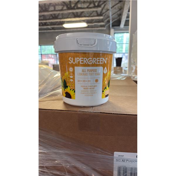 BOX OF 6 2KG SUPERGREEN ALL PURPOSE 20-20-20 NUTRIENTS