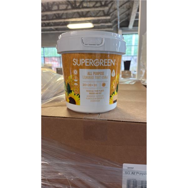 BOX OF 6 2KG SUPERGREEN ALL PURPOSE 20-20-20 NUTRIENTS