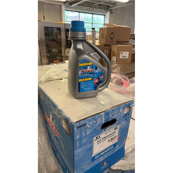 BOX OF 4X4 LITERS ALASKAN ICE PREVENTER