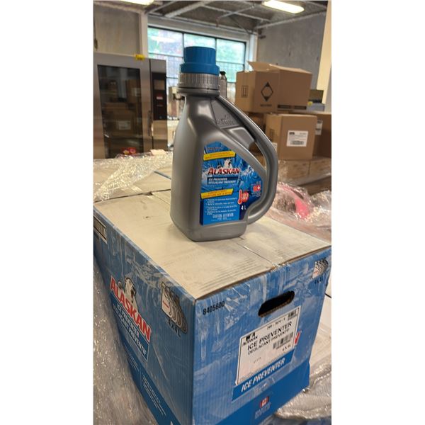 BOX OF 4X4 LITERS ALASKAN ICE PREVENTER