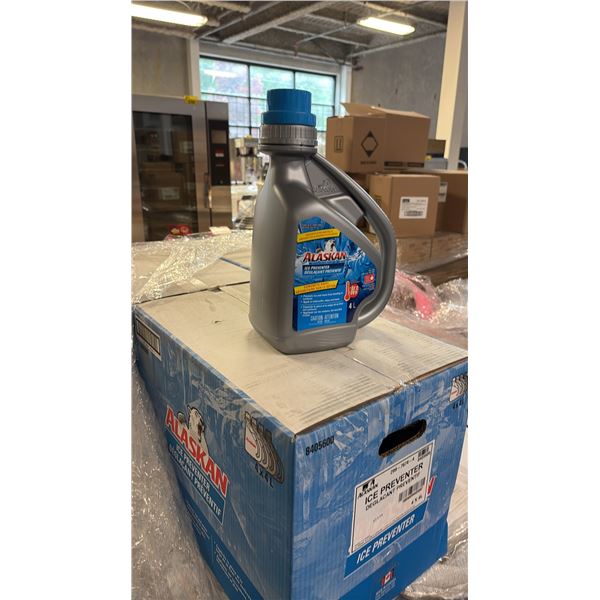 BOX OF 4X4 LITERS ALASKAN ICE PREVENTER