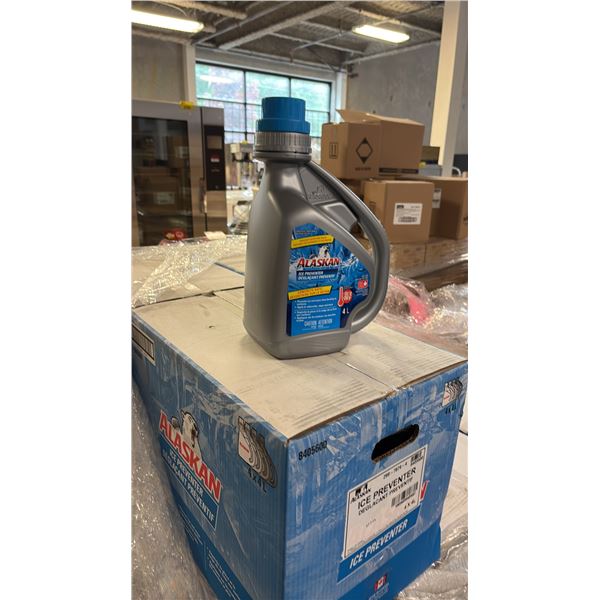 BOX OF 4X4 LITERS ALASKAN ICE PREVENTER