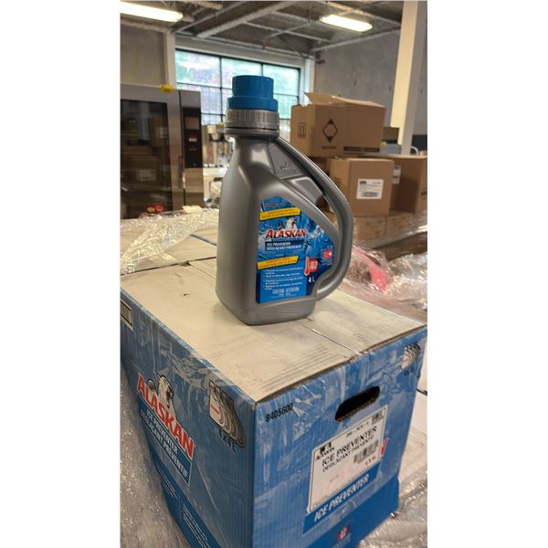BOX OF 4X4 LITERS ALASKAN ICE PREVENTER