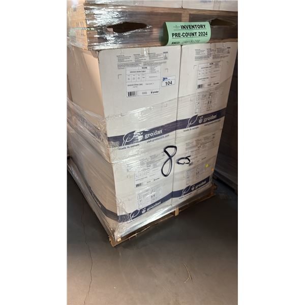 8 BOXES OF GRODAN GROW-CUBES 3 BAGS 2 CU FT PER BAG