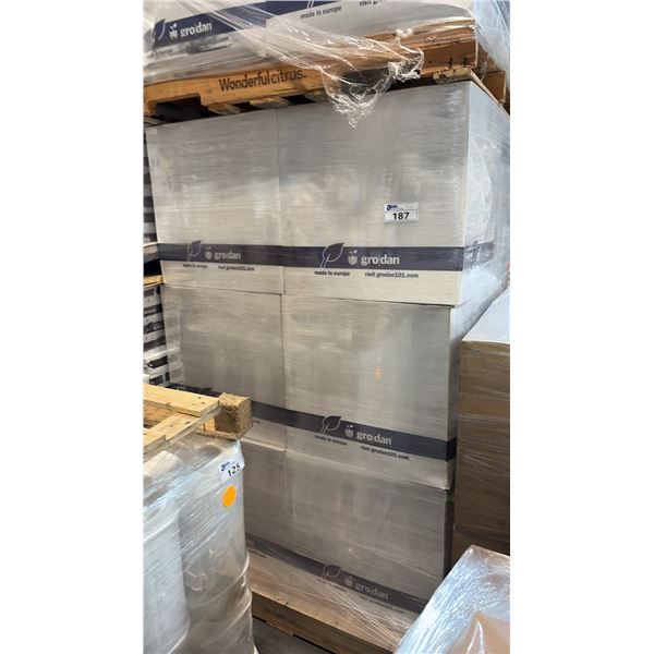 12 BOXES OF GRODAN GROW-CUBES 3 BAGS 2 CU FT PER BAG