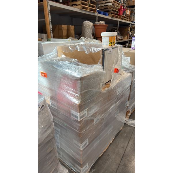 MIXED ITEMS INCL SUPERGREEEN GRANULATED NUTRIENT FORMULA APPROX 35PK, 10X1.7KG/PK AND CLAY POTS