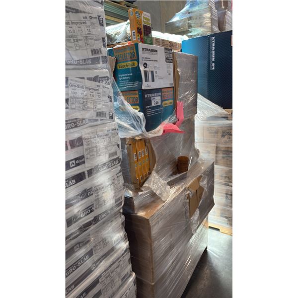 MIXED ITEMS INCL PLANTBEST 3.0 FIBER GROW COIR ROUND POT, PLANTERS PRIDE PELLETS AND MORE