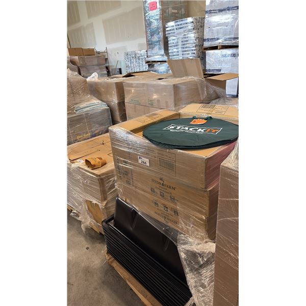 5 BOXES OF 10 2' DRY RACKS & 20 4'X4' BEDDING LINERS