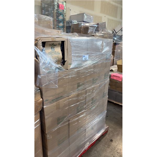 PALLET OF PLANTBEST PRODUCTS INCL PLANTERS' PRIDE 35CT X 35MM INDOOR SEED-STARTING GREENHOUSE KIT