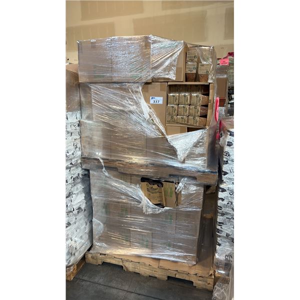PALLET OF PLANTABLE POTS & PALLET GREENHOUSE KITS