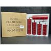 Image 3 : 5-Pack of LED Flameless Candles with Fairy String Light Design/Dancing Flame; Remote Control (Red)