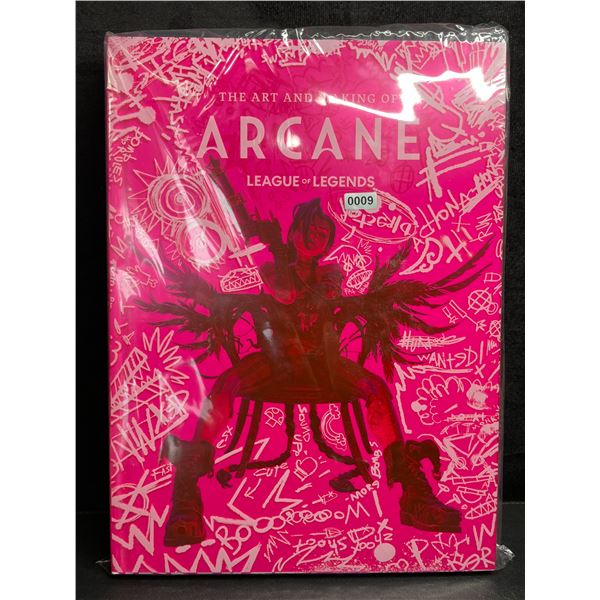 The Art and Making of Arcane (Gaming) League of Legends Hardcover Book - New Sealed